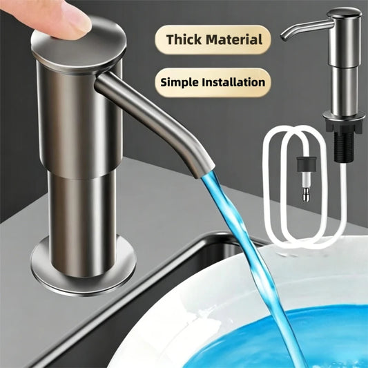 Soap Dispenser for Kitchen Sink Built in Sink Soap Dispenser Countertop Soap Dispenser Pump Under Sink Soap Dispenser Pump
