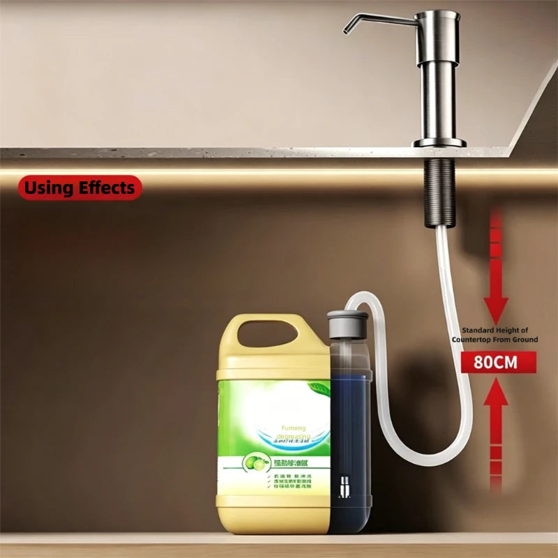Soap Dispenser for Kitchen Sink Built in Sink Soap Dispenser Countertop Soap Dispenser Pump Under Sink Soap Dispenser Pump